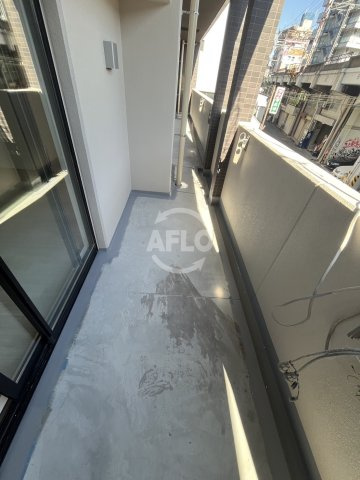 シャテーニュ上本町のバルコニー|シャテーニュ上本町　バルコニー