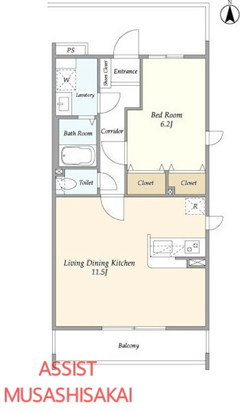 Ｌ’ｓresidence武蔵境の間取り|お電話でお問合わせ頂けますと、よりスムーズにご対応出来ます♪
