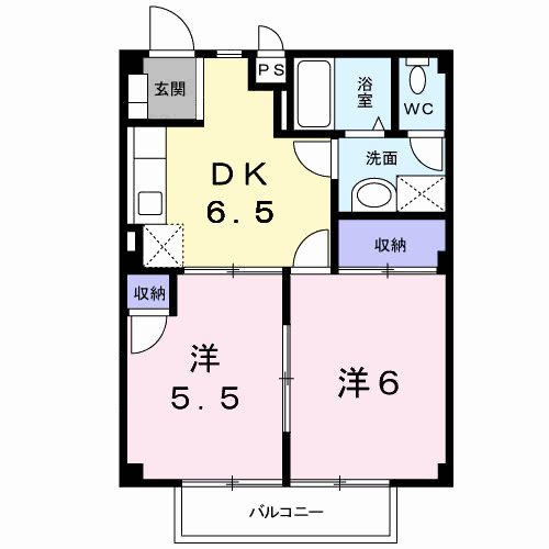 アメニティー大井の間取り