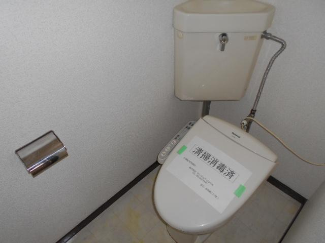 サングリーンハイツ　Aのトイレ|落ち着いたトイレです