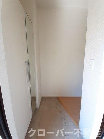 ハピネス　Ⅱの玄関