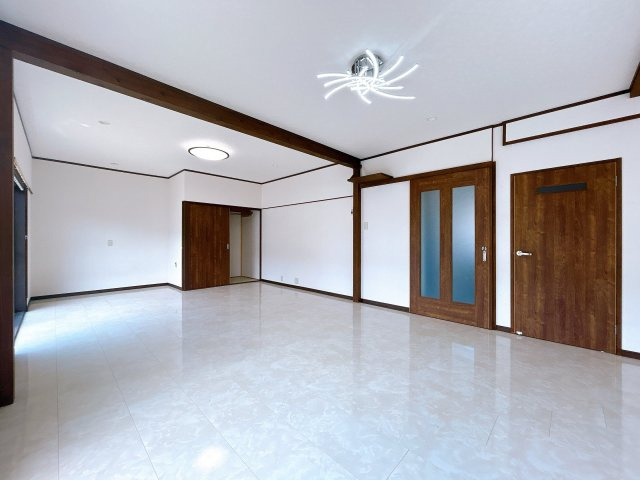 仲介手数料不要　カチタス大津町陣内　LDK23帖駐車3台【大津南小・大津中】の浴室|浴室：足を伸ばせる大きめ浴槽（クリーニング済）