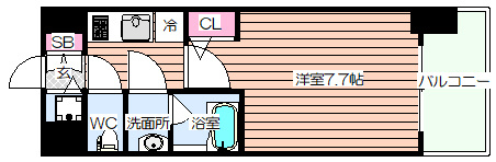 【間取り】 | ファーストステージ江坂パークサイド