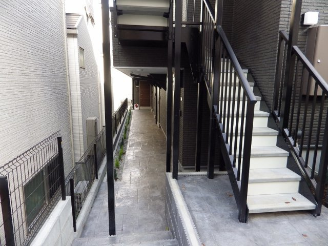 チャルテ茗荷谷のエントランス