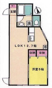 チャルテ茗荷谷の間取り
