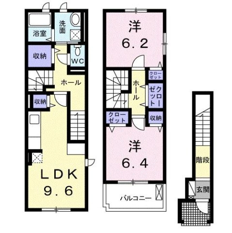 【間取り】 | ブルック・アベニュー　Ⅰ
