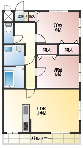 【間取り】 | 新白岡ホープ館