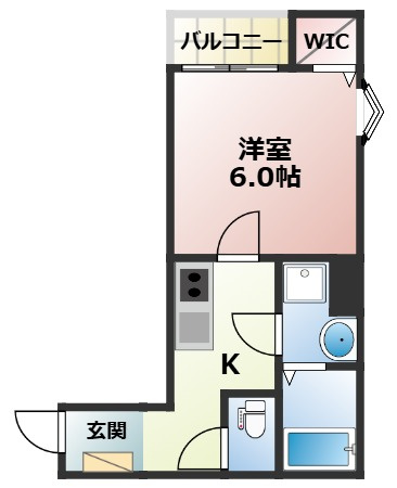 REGIES八尾駅前の間取り