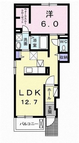 ロイヤルプラシード・Ｋの間取り
