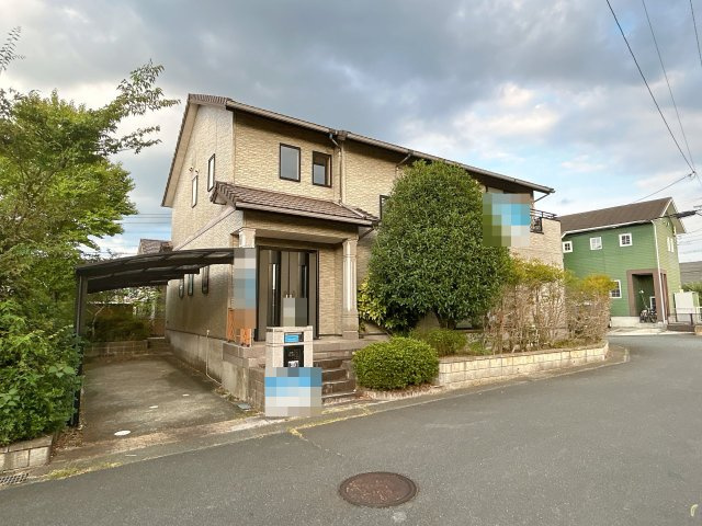 仲介手数料不要　カチタス大津町美咲野1丁目　建物60坪5SLDK角地【美咲野小・大津北中】の外観|外観：西南角地（南・西とも6m公道）
