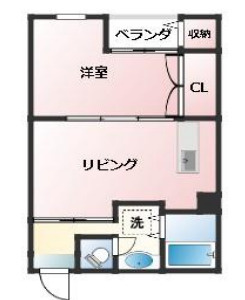 光南荘マンションの間取り