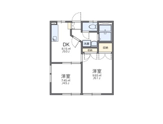 【間取り】 | レオパレスＡＫＵＲＡ