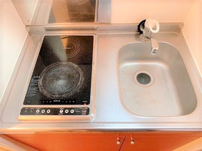 【キッチン】 | レオパレス政木 | 同タイプ物件の為、形状や間取寸法、色調等が実際とは異なります
