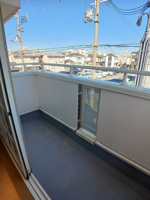 【バルコニー】 | クリスタル　メゾンⅠ