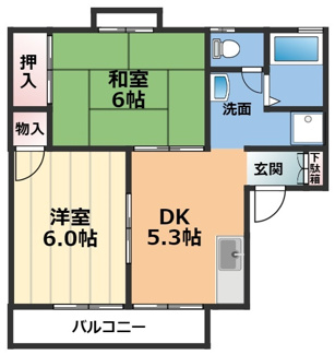 【間取り】 | セジュールたわら