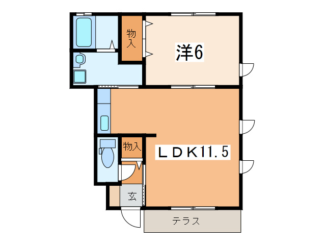 メゾンプレアデスの間取り