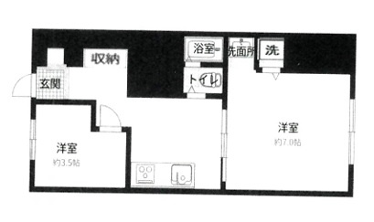 【間取り】 | 千歳船橋ビューグリーン