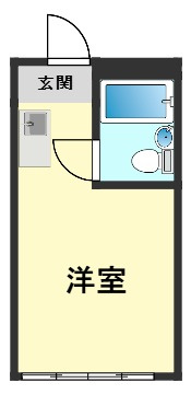 クロノス北小岩の間取り