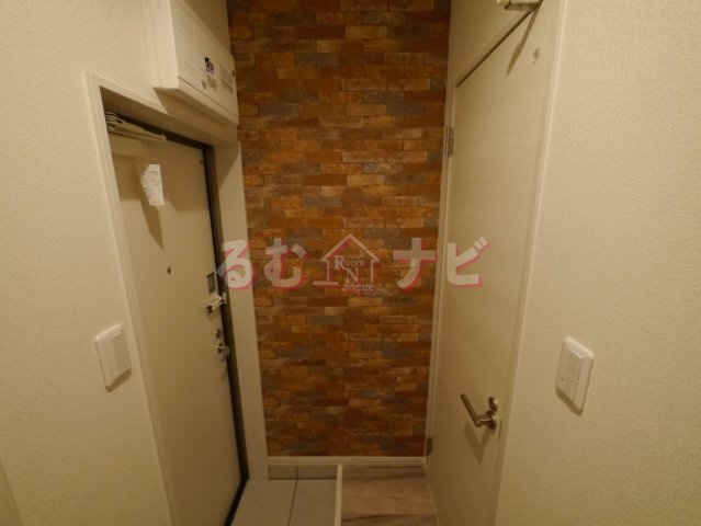福岡市南区大楠１丁目のアパートの玄関