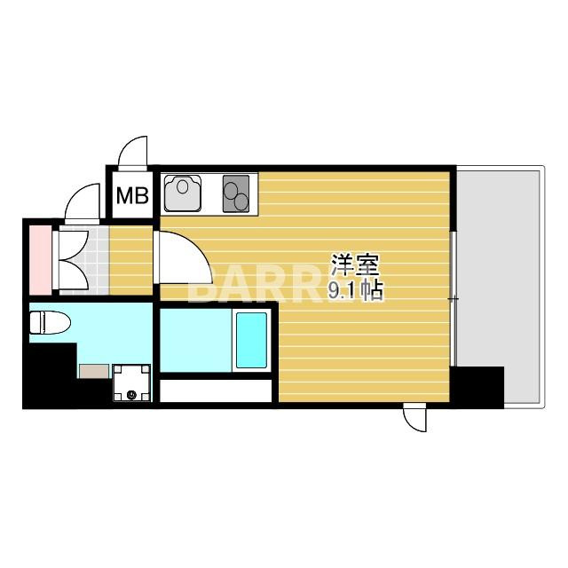 ホープ池田満寿美町の間取り
