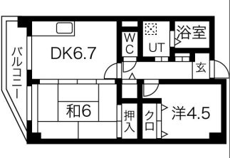井本マンションの間取り
