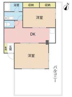 青山マンションの間取り