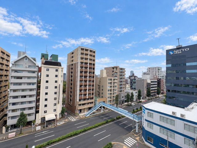 丸美タウンマンション伊勢山の展望|高層階ならではの開放的な眺め。都心の街並みを望めます！