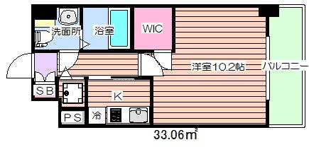 【間取り】 | エスリード福島リバーフロント | 広い間取り