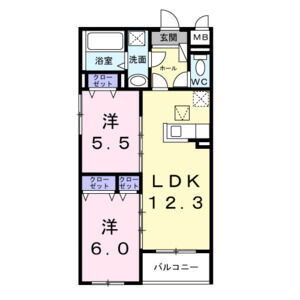 ヒカルサ尼崎西難波の間取り