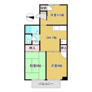 セジュール百舌鳥の間取り
