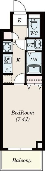 S-RESIDENCE葵Ⅱの間取り