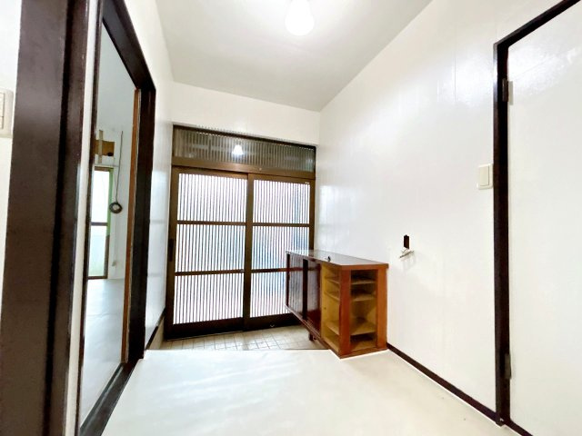 仲介手数料不要　カチタス菊池市泗水町永　549万円平屋3DK【泗水小・泗水中】の玄関|玄関