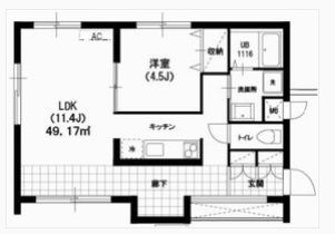 駒込槙荘の間取り