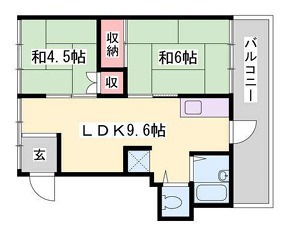梶浦ビルの間取り