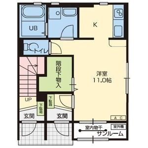 キルシェの間取り