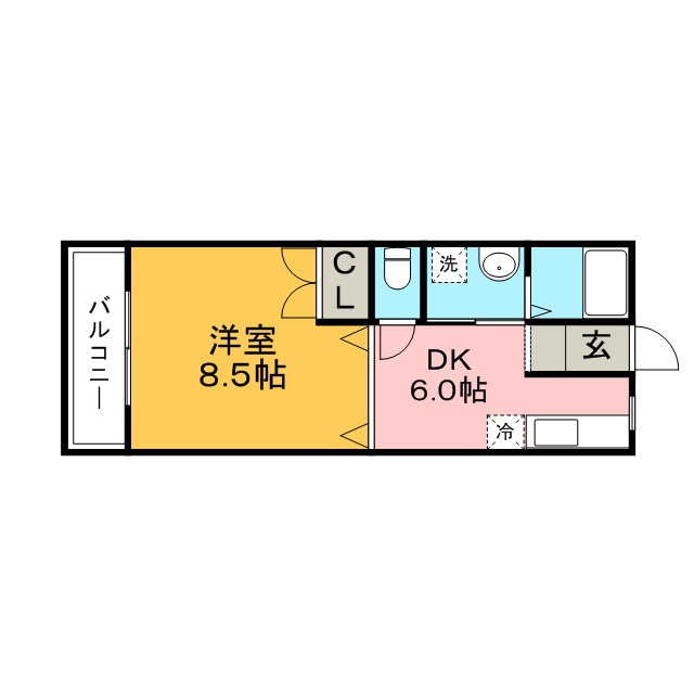 パークサイド小島の間取り