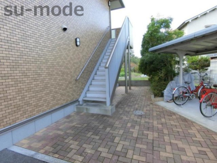 サンベルスの駐車場