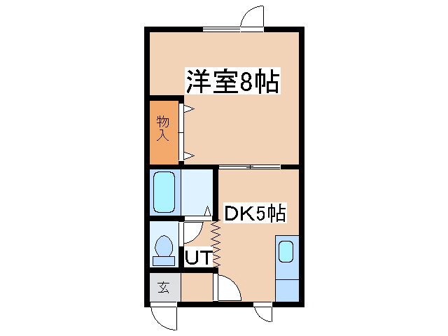 メリリーハウスの間取り