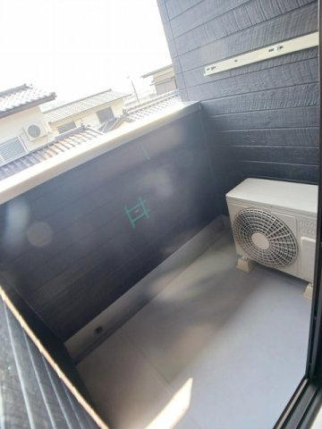 桜庵　Ａのバルコニー|開放的で明るい空間を演出してくれるバルコニーです