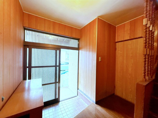 仲介手数料不要　カチタス菊池市泗水町永　749万円角地4DK【泗水東小・泗水中】の玄関|玄関