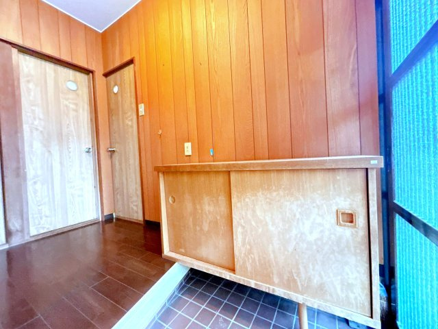 仲介手数料不要　カチタス菊池市泗水町永　749万円角地4DK【泗水東小・泗水中】の玄関|玄関ホール