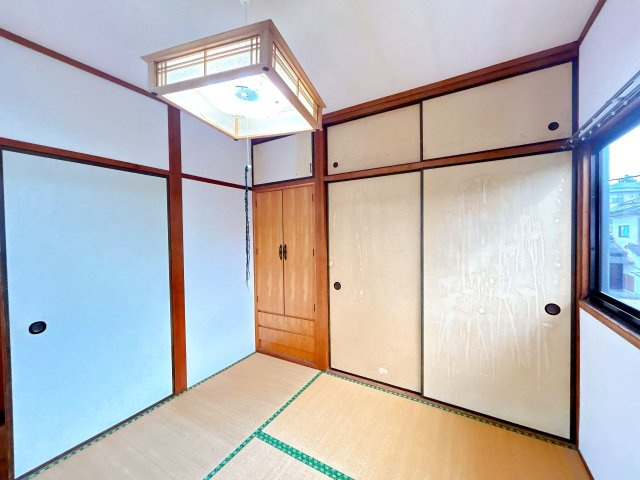 仲介手数料不要　カチタス菊池市泗水町永　749万円角地4DK【泗水東小・泗水中】の和室|2階和室4.5帖