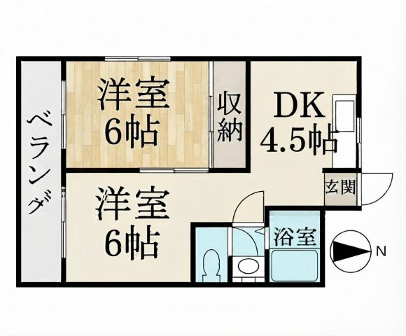 ドリーム大誠の間取り