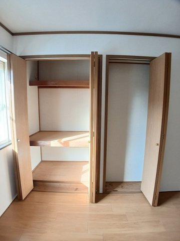 サンビレッジＤの収納|収納豊富です