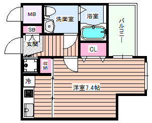 【間取り】 | セレニテ天六