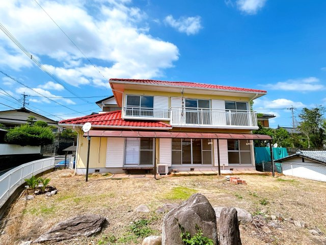 仲介手数料不要　カチタス北区植木町大和　積水ハウス施工4LDK土地86坪【菱形小・鹿南中】の外観|外観（庭側）：南向きで日当たり良好