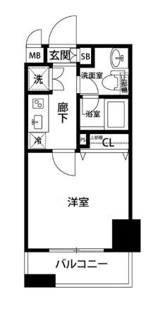 プレール・ドゥーク東京イーストⅣリバーサイドの間取り|間取り