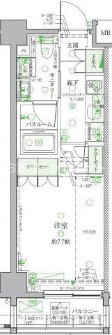クレヴィスタ板橋西台Ⅱの間取り