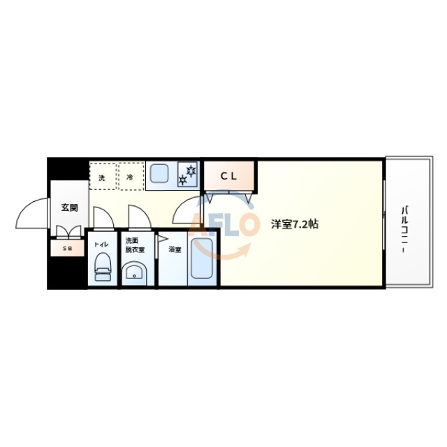 M-City天王寺の間取り|M-City天王寺　間取り