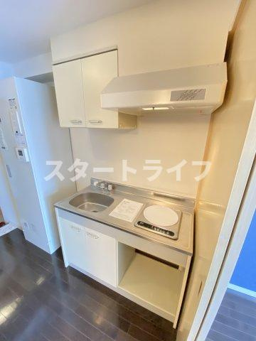 大阪市淀川区西中島４丁目の賃貸マンションのキッチン